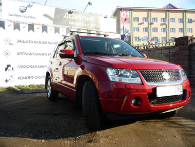 Полировка кузова автомобиля Suzuki GrandVitara